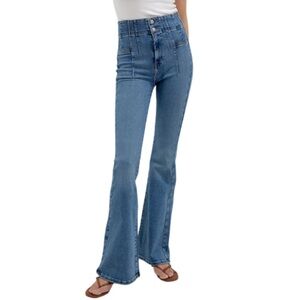 FREE PEOPLE We The Free Jayde Flare Jeans - 25